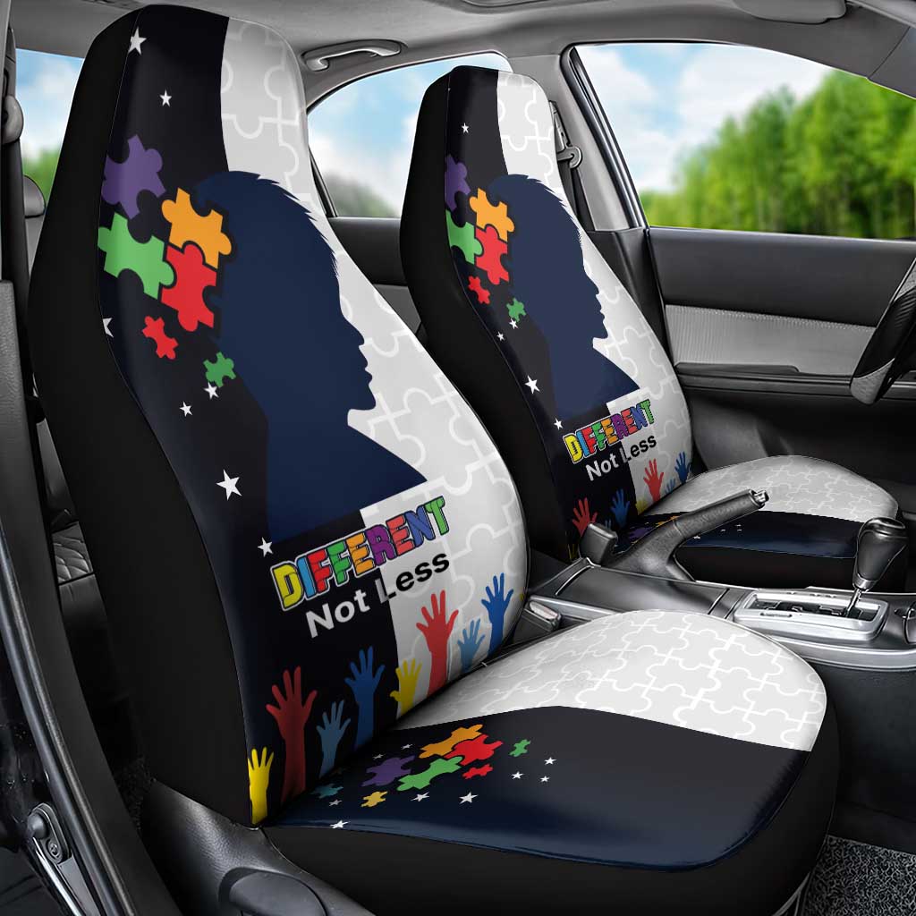 Personalized World Autism Awareness Day Car Seat Cover 2th April
