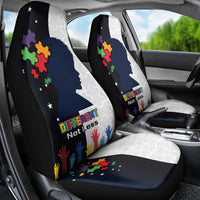 Personalized World Autism Awareness Day Car Seat Cover 2th April
