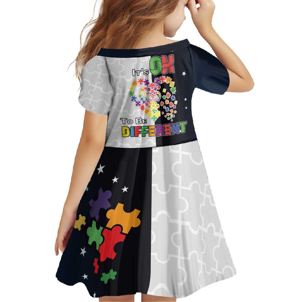 Personalized World Autism Awareness Day Family Matching Long Sleeve Bodycon Dress and Hawaiian Shirt 2th April