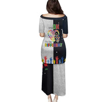 Personalized World Autism Awareness Day Family Matching Puletasi and Hawaiian Shirt 2th April