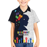 Personalized World Autism Awareness Day Family Matching Summer Maxi Dress and Hawaiian Shirt 2th April