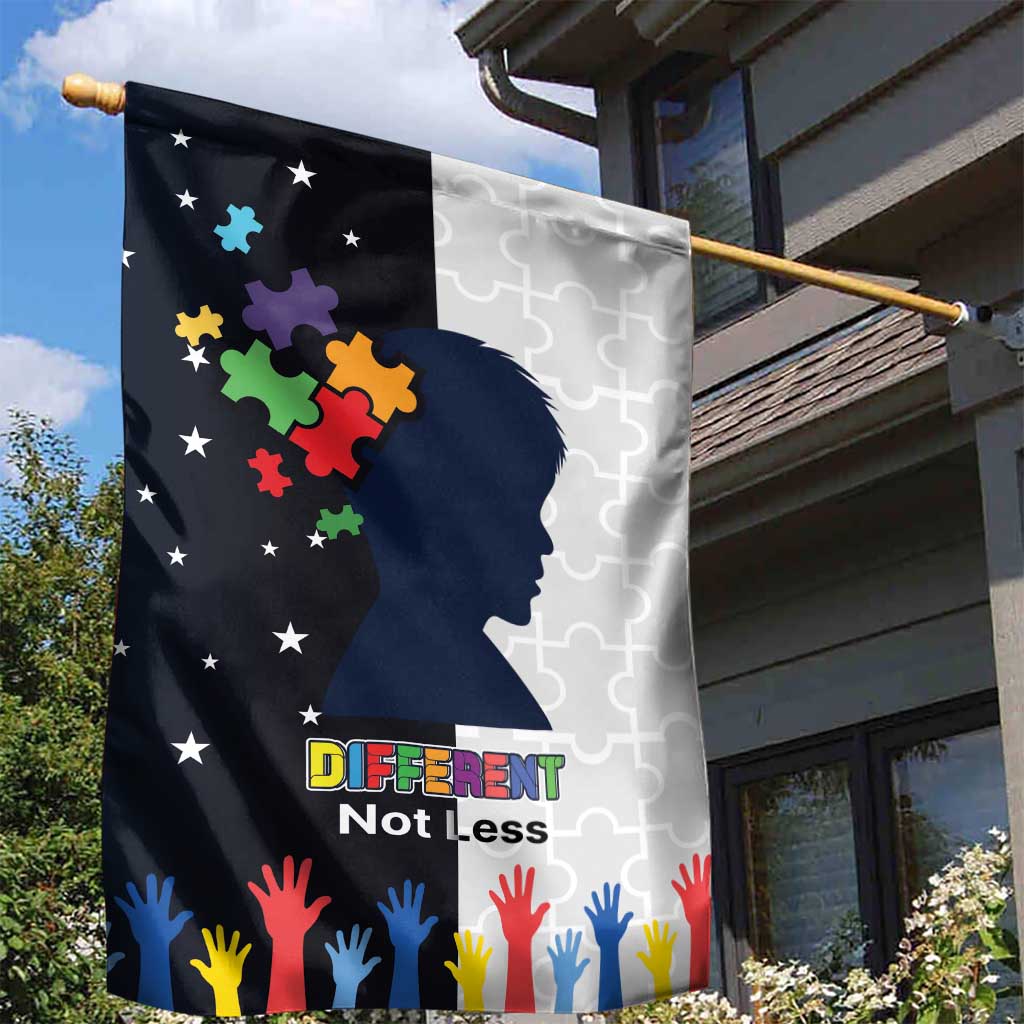 Personalized World Autism Awareness Day Garden Flag 2th April