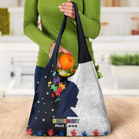 Personalized World Autism Awareness Day Grocery Bag 2th April