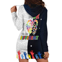Personalized World Autism Awareness Day Hoodie Dress 2th April
