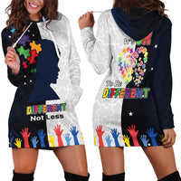 Personalized World Autism Awareness Day Hoodie Dress 2th April