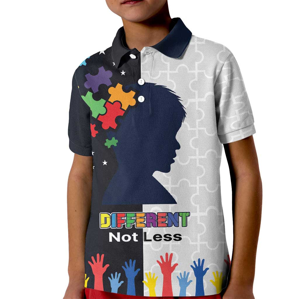Personalized World Autism Awareness Day Kid Polo Shirt 2th April