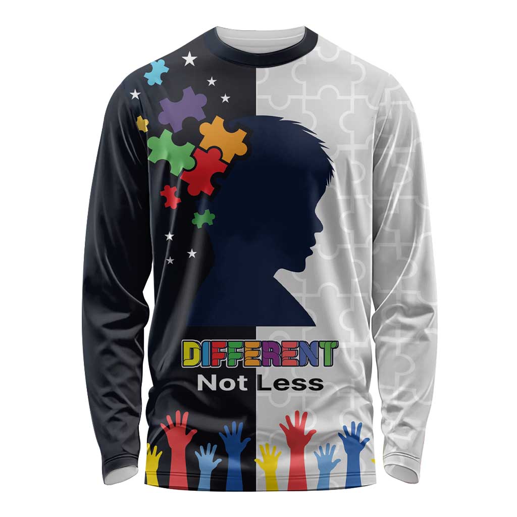 Personalized World Autism Awareness Day Long Sleeve Shirt 2th April