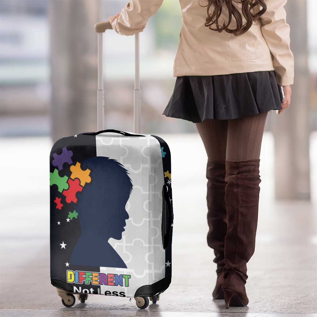 Personalized World Autism Awareness Day Luggage Cover 2th April