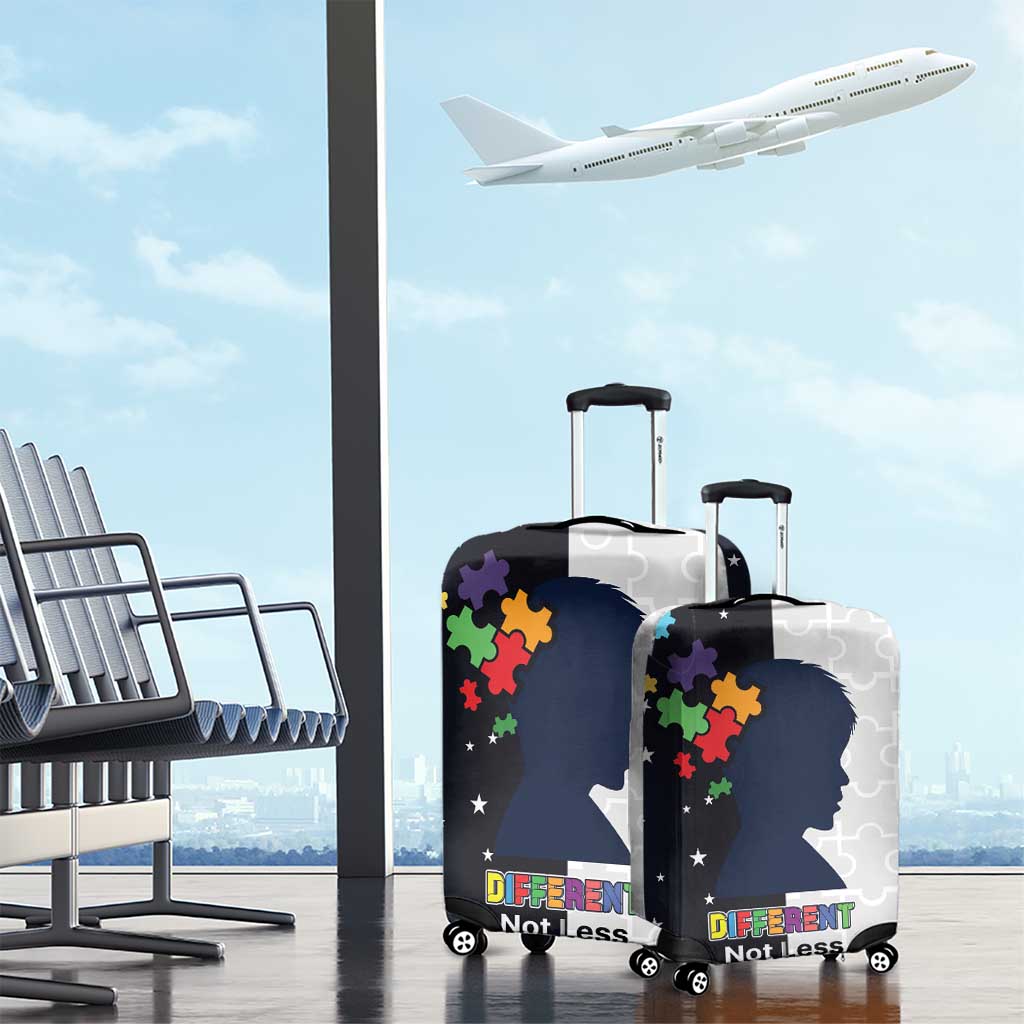 Personalized World Autism Awareness Day Luggage Cover 2th April