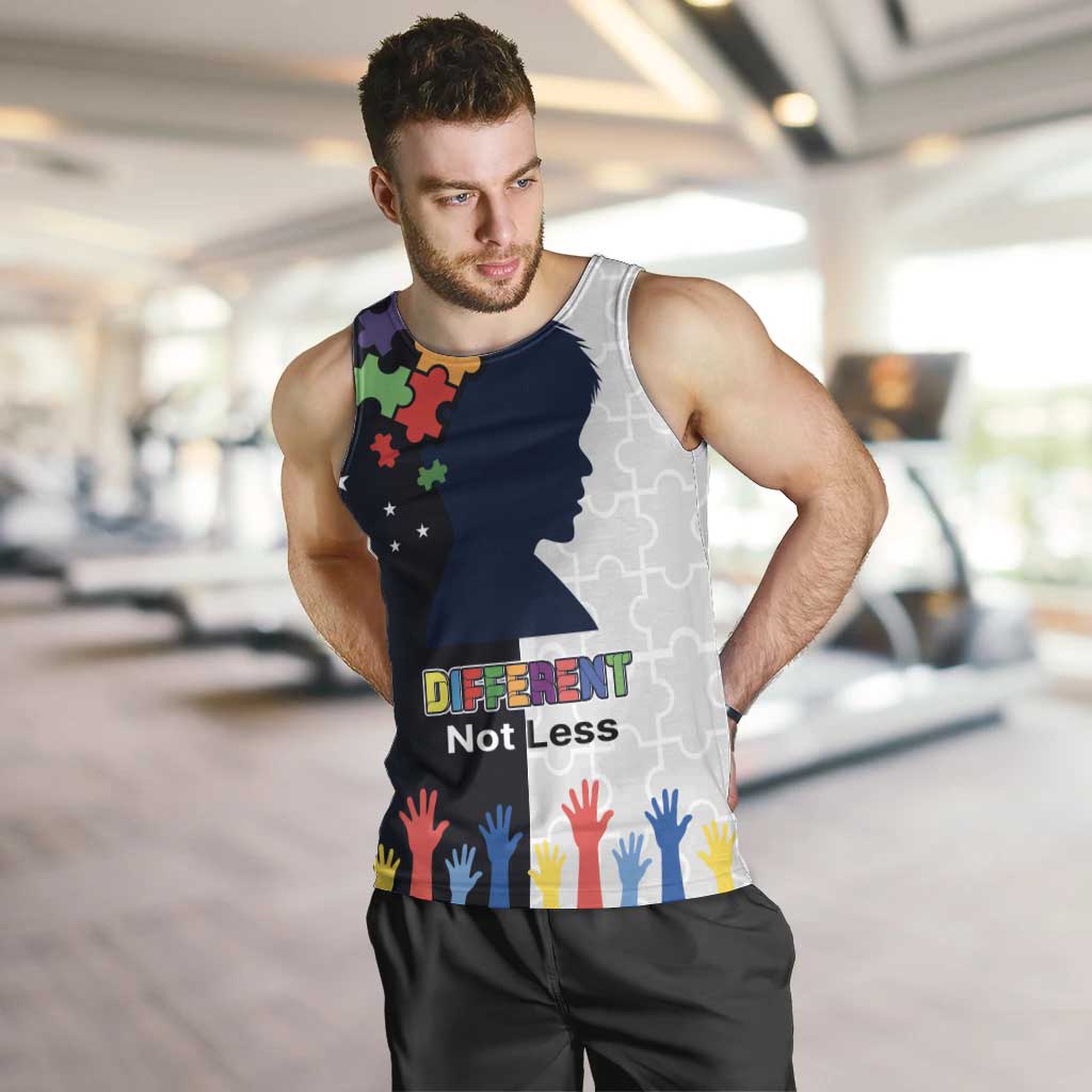 Personalized World Autism Awareness Day Men Tank Top 2th April