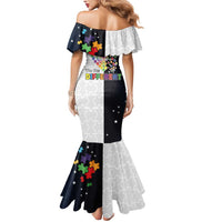 Personalized World Autism Awareness Day Mermaid Dress 2th April