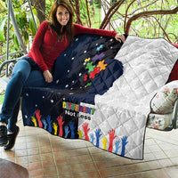 Personalized World Autism Awareness Day Quilt 2th April