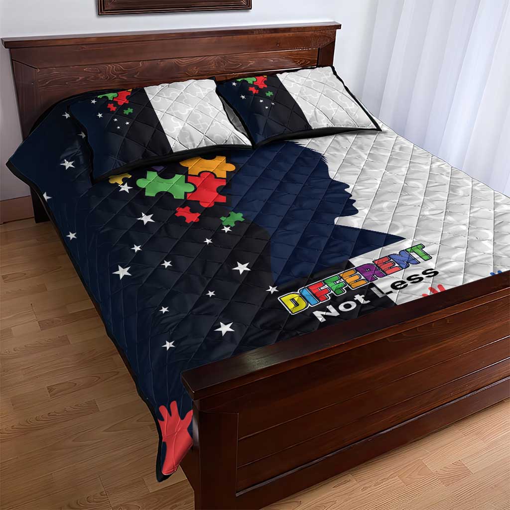 Personalized World Autism Awareness Day Quilt Bed Set 2th April