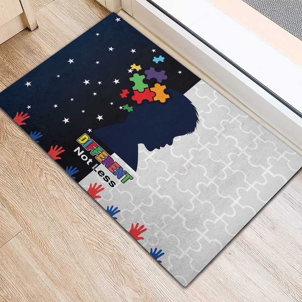 Personalized World Autism Awareness Day Rubber Doormat 2th April