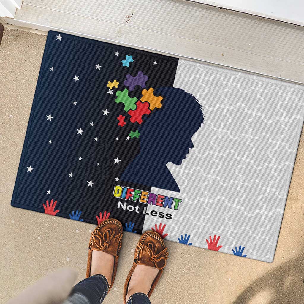 Personalized World Autism Awareness Day Rubber Doormat 2th April