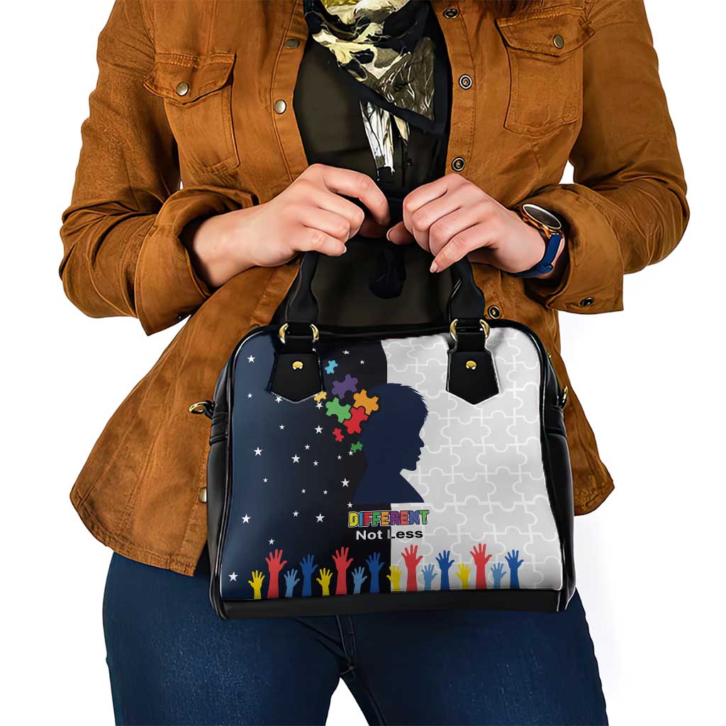 Personalized World Autism Awareness Day Shoulder Handbag 2th April