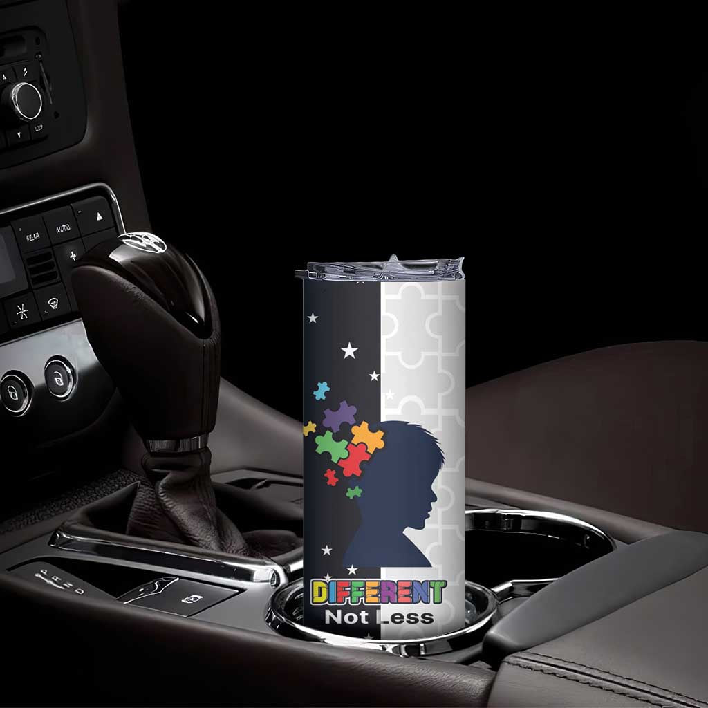 Personalized World Autism Awareness Day Skinny Tumbler 2th April