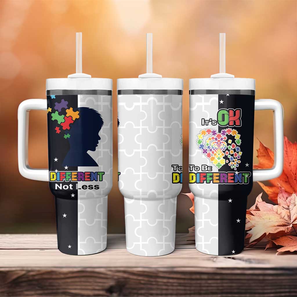 Personalized World Autism Awareness Day Tumbler With Handle 2th April