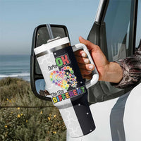 Personalized World Autism Awareness Day Tumbler With Handle 2th April