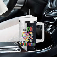 Personalized World Autism Awareness Day Tumbler With Handle 2th April