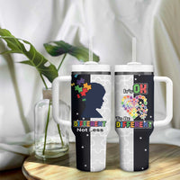 Personalized World Autism Awareness Day Tumbler With Handle 2th April