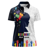 Personalized World Autism Awareness Day Women Polo Shirt 2th April