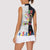 Personalized World Autism Awareness Day Women Sleeveless Polo Shirt 2th April