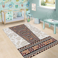 Danmark Traditional Patern with Daisy Area Rug Danish Patern Simple Style