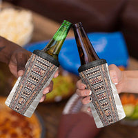 Danmark Traditional Patern with Daisy 4 in 1 Can Cooler Tumbler Danish Patern Simple Style