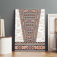 Danmark Traditional Patern with Daisy Canvas Wall Art Danish Patern Simple Style