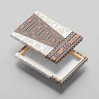 Danmark Traditional Patern with Daisy Canvas Wall Art Danish Patern Simple Style