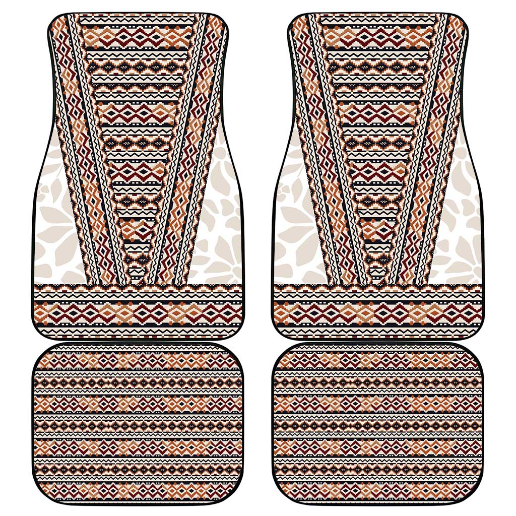 Danmark Traditional Patern with Daisy Car Mats Danish Patern Simple Style