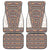 Danmark Traditional Patern with Daisy Car Mats Danish Patern Simple Style