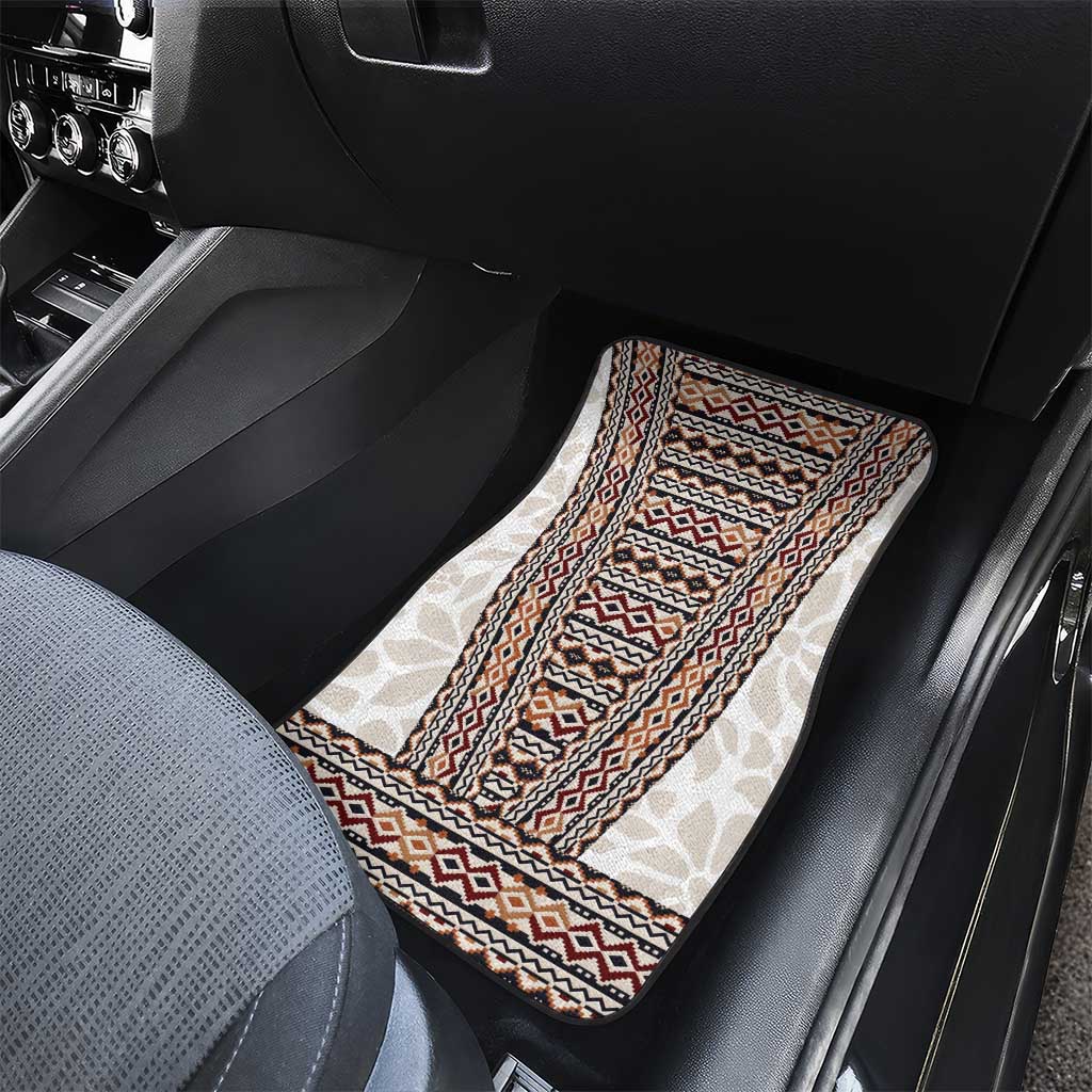 Danmark Traditional Patern with Daisy Car Mats Danish Patern Simple Style