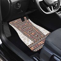 Danmark Traditional Patern with Daisy Car Mats Danish Patern Simple Style