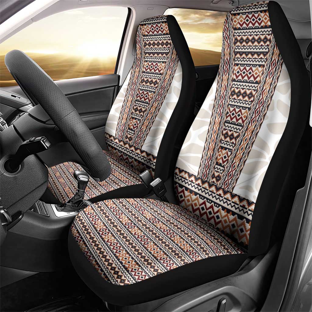 Danmark Traditional Patern with Daisy Car Seat Cover Danish Patern Simple Style