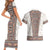 Danmark Traditional Patern with Daisy Couples Matching Short Sleeve Bodycon Dress and Hawaiian Shirt Danish Patern Simple Style