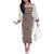 Danmark Traditional Patern with Daisy Family Matching Off The Shoulder Long Sleeve Dress and Hawaiian Shirt Danish Patern Simple Style
