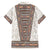 Danmark Traditional Patern with Daisy Family Matching Off Shoulder Maxi Dress and Hawaiian Shirt Danish Patern Simple Style