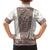Danmark Traditional Patern with Daisy Family Matching Off Shoulder Short Dress and Hawaiian Shirt Danish Patern Simple Style