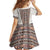 Danmark Traditional Patern with Daisy Family Matching Off Shoulder Short Dress and Hawaiian Shirt Danish Patern Simple Style