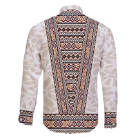 Danmark Traditional Patern with Daisy Family Matching Short Sleeve Bodycon Dress and Hawaiian Shirt Danish Patern Simple Style