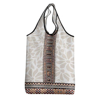 Danmark Traditional Patern with Daisy Grocery Bag Danish Patern Simple Style