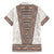 Danmark Traditional Patern with Daisy Hawaiian Shirt Danish Patern Simple Style