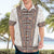 Danmark Traditional Patern with Daisy Hawaiian Shirt Danish Patern Simple Style