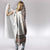 Danmark Traditional Patern with Daisy Hooded Blanket Danish Patern Simple Style