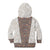 Danmark Traditional Patern with Daisy Kid Hoodie Danish Patern Simple Style