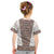 Danmark Traditional Patern with Daisy Kid T Shirt Danish Patern Simple Style