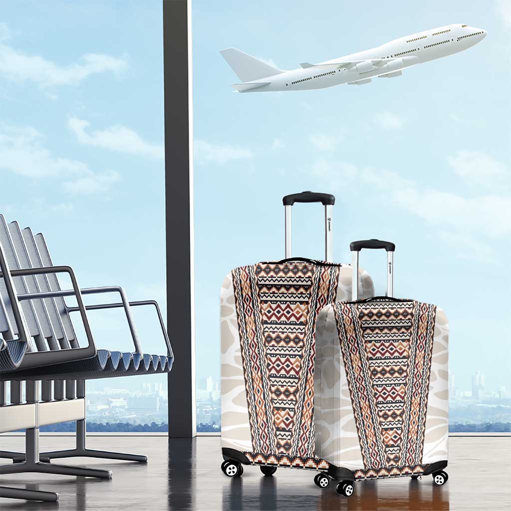 Danmark Traditional Patern with Daisy Luggage Cover Danish Patern Simple Style