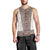 Danmark Traditional Patern with Daisy Men Tank Top Danish Patern Simple Style